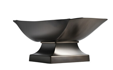 Poster - A metal anvil with a smooth surface and horn, isolated on a empty plain background