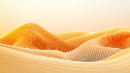 Poster - Smooth golden gradient elements forming a sleek minimalist composition, ideal for modern graphic design.