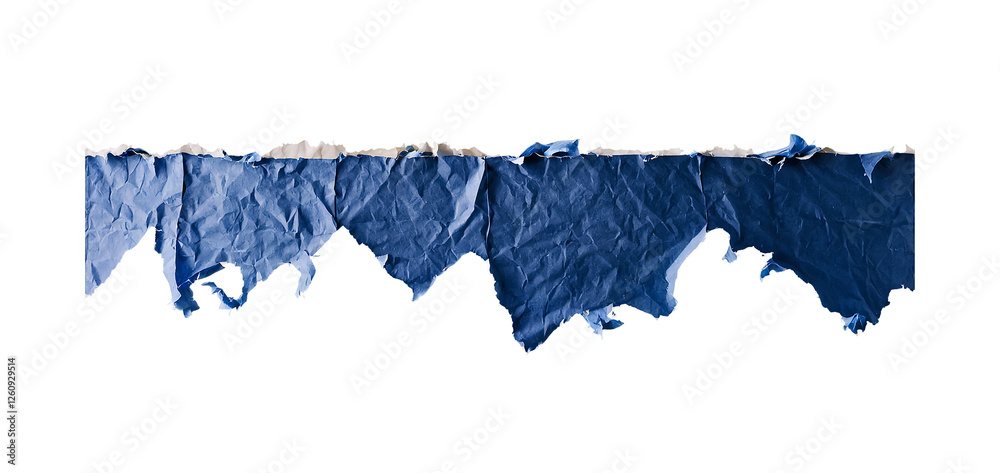 Blue Paper Ripping Blue Ripped Paper PNG - Torn Paper Texture Stock Photo | Adobe Stock