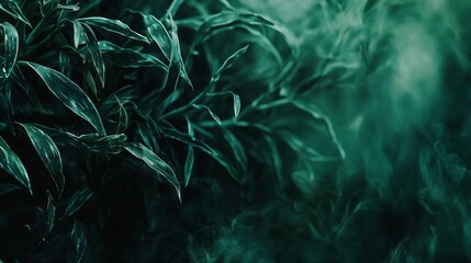 Poster - Captivating glimpse of Agave attenuata showcasing its soft, delicate details. Lush green hues create an inviting atmosphere, highlighting nature's exquisite forms and textures