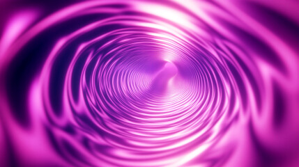 Wall Mural - Abstract Purple Swirling Tunnel Digital Art Background Design Graphic Pink Wave Flow Glow Light     