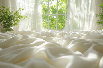 Wall Mural - Bed Background