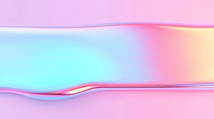 Poster - Fluid abstract art digital space graphic design vibrant colors creative concept