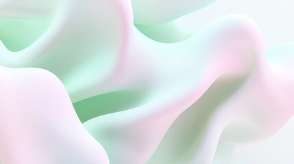 Poster - Fluid motion abstract art digital space visual design soft colors artistic perspective modern aesthetics for seo impact