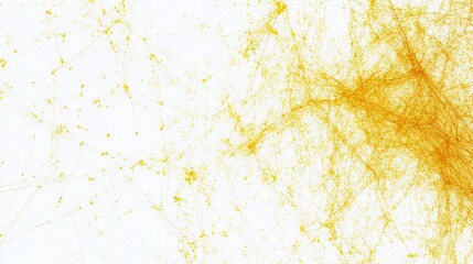 Poster - Illuminating digital art creative studio graphic design bright environment artistic perspective white and yellow concept