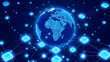 © edi - A glowing blue globe represents our interconnected world
