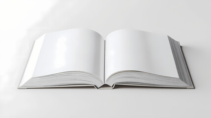 Wall Mural - blank white book