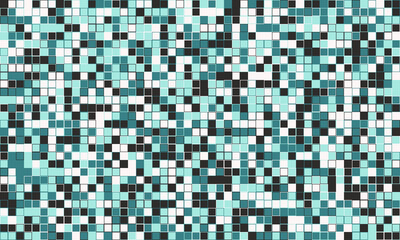 Fototapete - Geometric grid pattern with textured cubes and bright colours. Great for trendy, minimal designs, fabric prints, or background decor.
