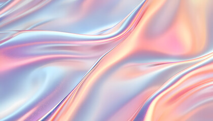 Poster - fluid color waves abstract background digital art vibrant environment close-up visual harmony