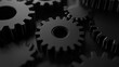 © CamBot - Black Gears: Interlocking Mechanisms of Precision and Power