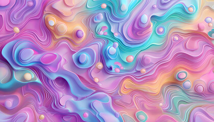 Poster - Fluid motion abstract art digital creation colorful swirls artistic environment vibrant viewpoint