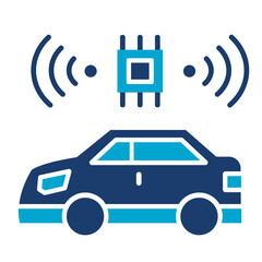 Poster - Self-Driving Icon