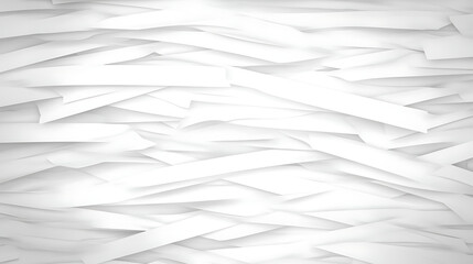 Poster - Abstract White Striped Paper Background with Dynamic Arrangement and Subtle Shadows and Tones