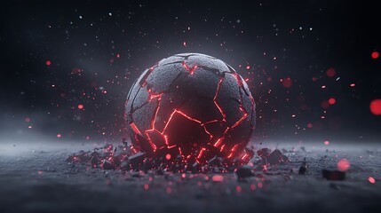 Poster - Surreal financial crisis imagery