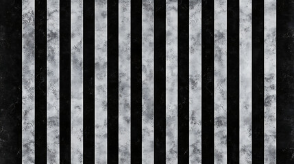 Poster - Contrasting Textured Vertical Striped Pattern in Black and White Design Background Style Image