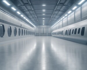 Poster - Aerospace factory robotic systems image