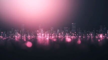 Aufkleber - A futuristic cybernetic cityscape featuring advanced architecture and technology.