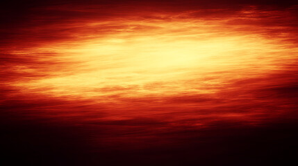 Poster - inferno sky abstract hot fiery clouds and intense glowing light backdrop decorative illustration