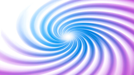 Poster - Mesmerizing Hypnotic Swirl with Blue and Purple Tones Creating a Captivating Visual Experience