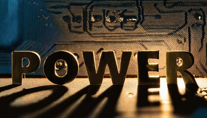 Poster - Empowering Technology: The Symbolism of Power in Circuits