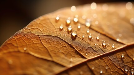 Wall Mural - texture macro leaf