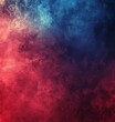 © Arvind - Bright Red and Blue Gradient Background with a Grainy Texture, Generative AI