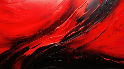 bold black and red pattern