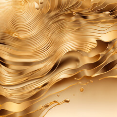 Wall Mural - Abstract glow Gold gradient background. gold champagne