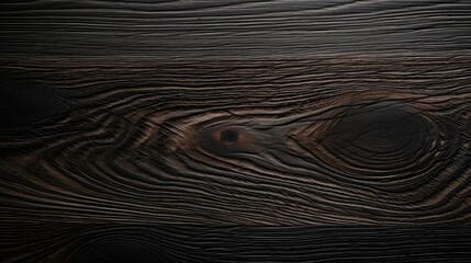 Wall Mural - closeup dark woodgrain background