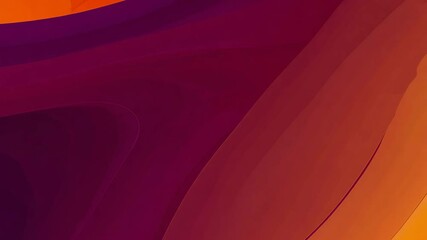 Poster - vibrant maroon red and orange curved background for web design and digital artwork