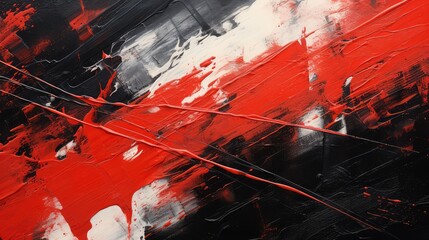 bold black and red pattern