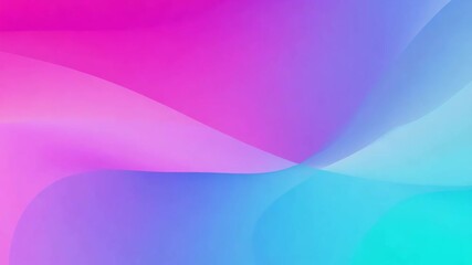 Poster - vibrant pink purple cerulean gradient background design for modern web wallpaper
