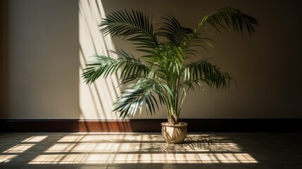 Sticker - decor plant on floor