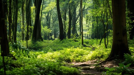 Wall Mural - canopy natural plants