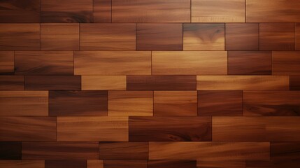 Wall Mural - luxurious wood tile texture