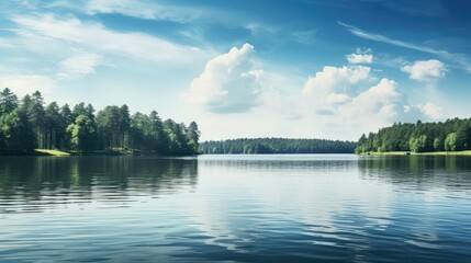 Canvas Print - reflection water wave