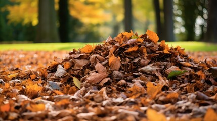 Canvas Print - nature leaves on