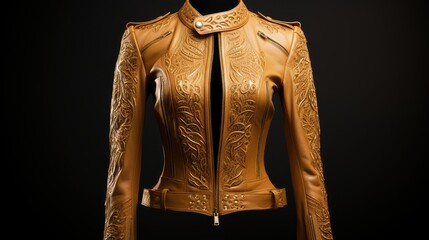 Wall Mural - jacket gold leather