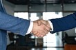 © NISHAN'S STUDIO - Professional Business Handshake in Office Setting – Symbolizing Partnership & Decision-Making