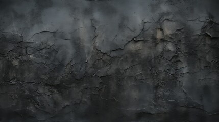 Wall Mural - dark black concrete texture