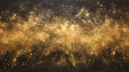 Wall Mural - galaxy gold stardust
