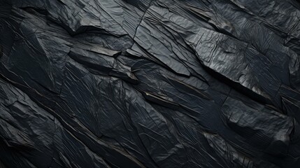 Wall Mural - glossy dark rock texture