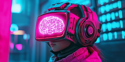 Fototapete - (This person is not real)  AI healthcare