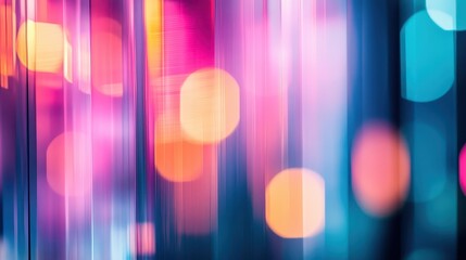 Wall Mural - dreamy abstract blur background with bokeh lights, ethereal backdrop for soft, outoffocus aesthetic