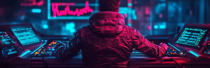 Poster - The growth of healthcare and medical insurance businesses is visualized through virtual graph data, facilitated by medical financial analysts and doctors examining medical reports on a network-linked