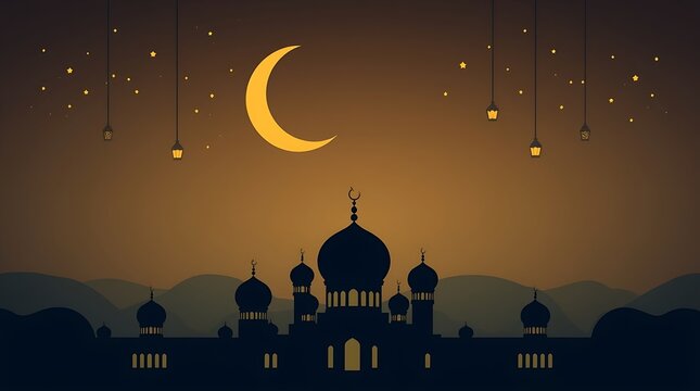 Islamic Background design for Ramadan Karen Vector Template