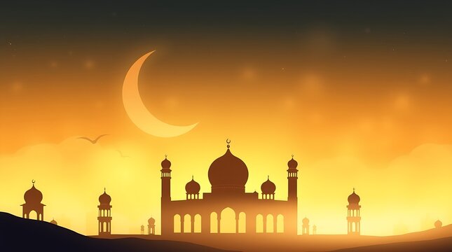 Islamic Background design for Ramadan Karen Vector Template