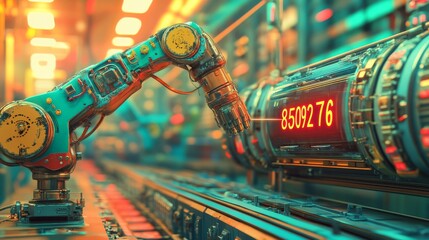 Poster - The operating room has entered the future of surgery thanks to a robotic arm that partners with surgeons, utilizing AI to improve precision and patient care