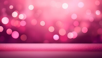 Leinwandbilder - pink bokeh background with copy space.