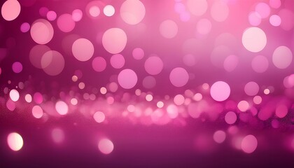 Poster - pink bokeh background